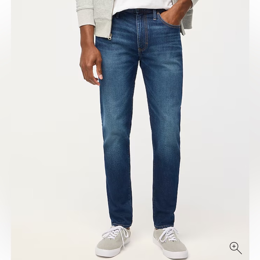 J. Crew Factory Straight-fit Jeans In Signature Flex Size 34x32